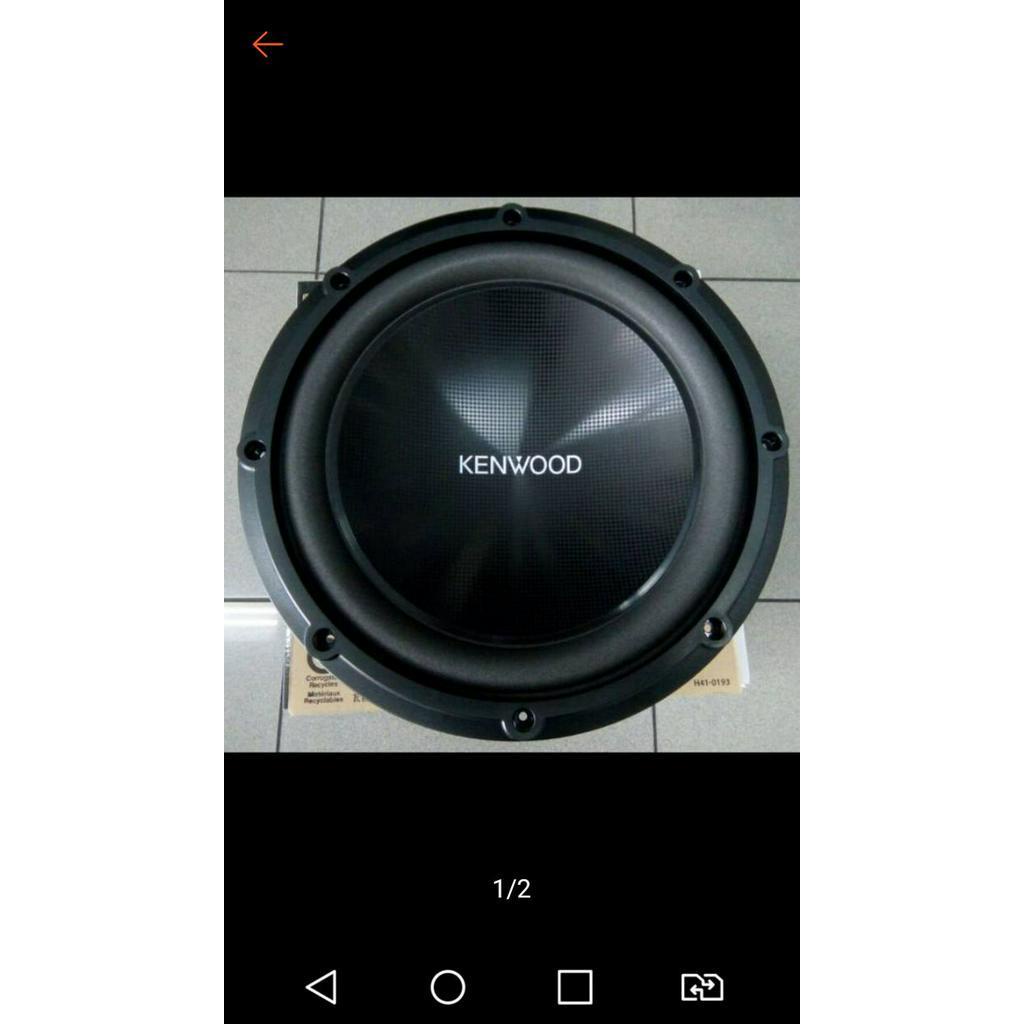 NEW SUBWOOFER KENWOOD KFC MW3000
