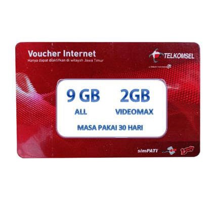 Voucher Telkomsel 11 GB