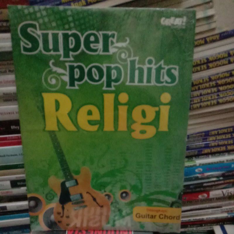 

BUKU SUPER POP HITS RELIGI DILENGKAPI GUITAR CHORD
