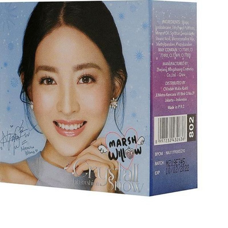 Marshwillow Crystall Snow BB Cushion - marshwillow bb cushion - by Natasha Willona