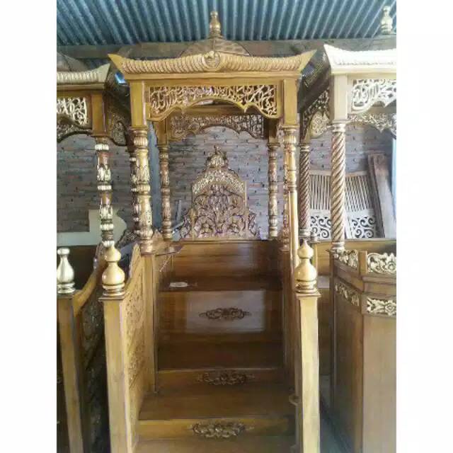 mimbar masjid mebel jepara,furniture