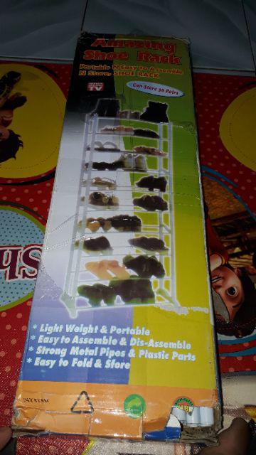 Amazing Portable Shoe Rack Rak Sepatu 10 Susun