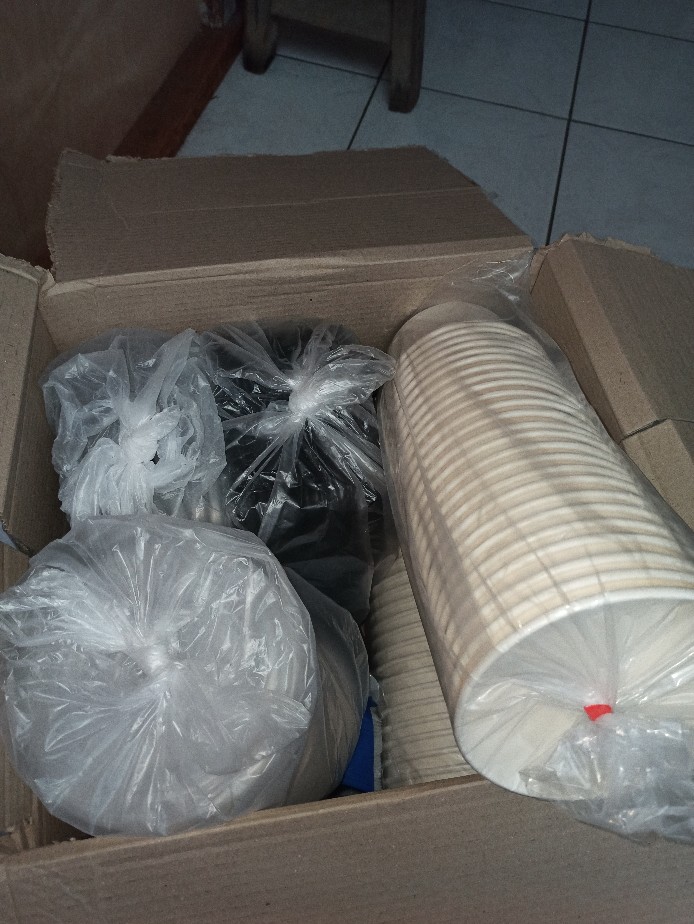 Tray Bento/mika Bento/box Bento/ Bento Sekat 4 + Tutup Bening