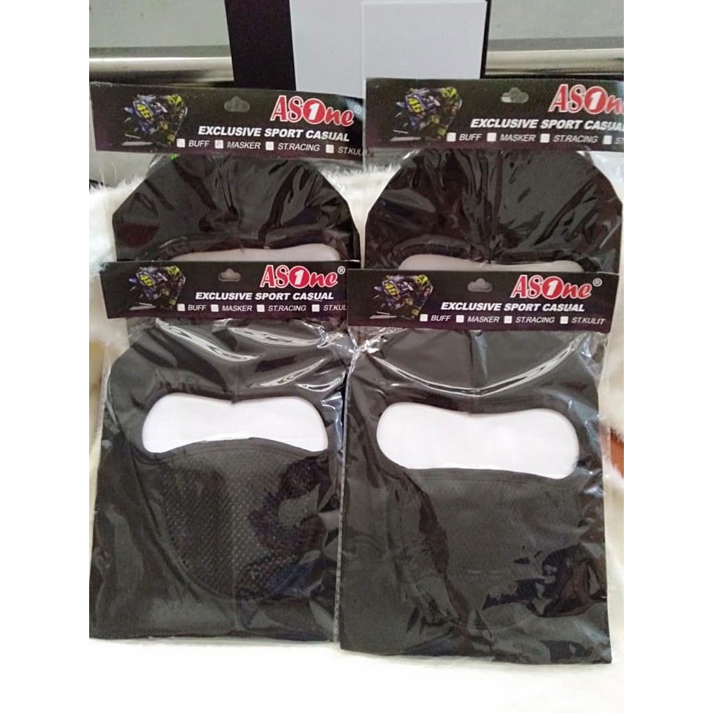 Balaclava Hitam Polos