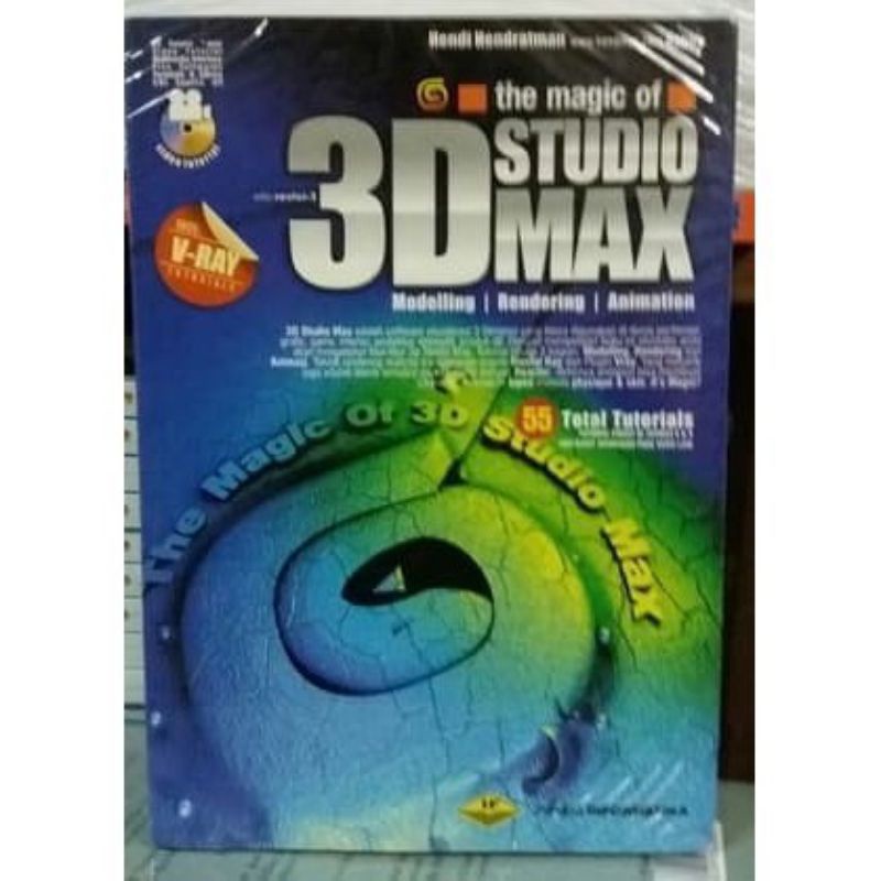 Buku Design Graphics - The Magic Of 3D Studio Max + Cd | Original