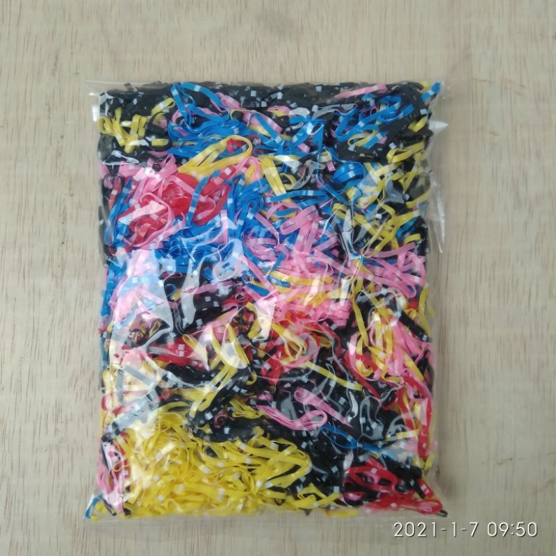 

(60gr) karet jepang/karet warna warni