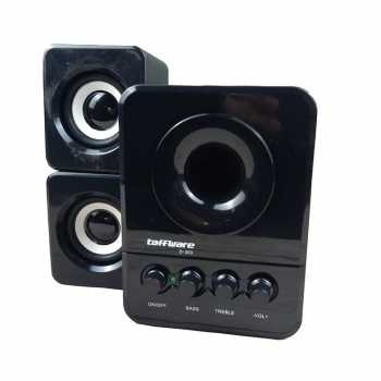 Speaker Stereo 2.1 with Subwoofer &amp; USB Power / Speaker Multimedia Satelite Stereo dengan Subwoofer / Speaker Colok Charger HP Powerbank Laptop / Spiker Murah Suara Kencang Keras Bagus Treble Bass / Sound Pengeras Suara Multimedia Speaker Suara Jernih