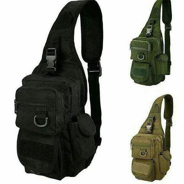 tas selempang army 184 silverknight original