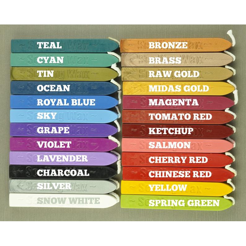 

CS Wax Seal, Wax Stamp, Wax Sealing, Wax Sticks Traditional Sticks, Lit Taper candle type, Wax Craft
