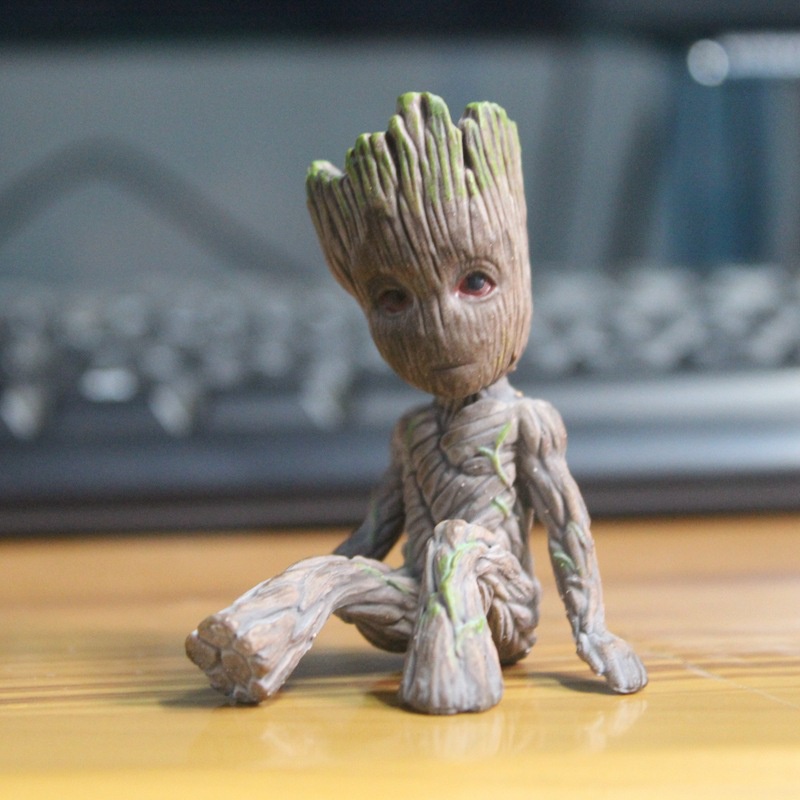 Mainan Action Figure Groot Marvel Avengers Guardians Of The Galaxy Ukuran 6cm