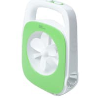 Lampu Emergency Kipas - Emergency Light with Fan - 12 LED DP7601 Green
