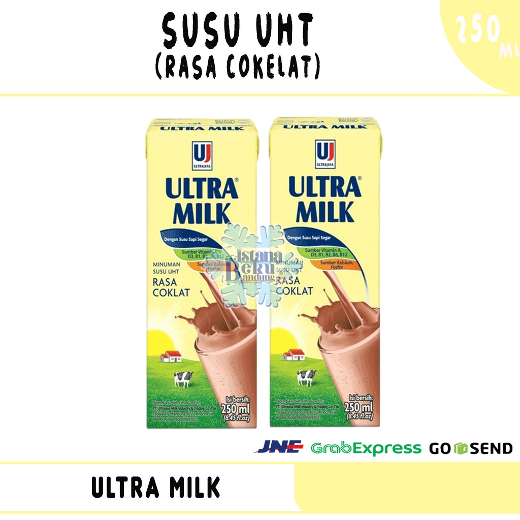 

Ultra Milk Rasa Cokelat 250ml