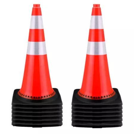 TRAFFIC CONE RUBBER 75CM/KERUCUT PARKIR