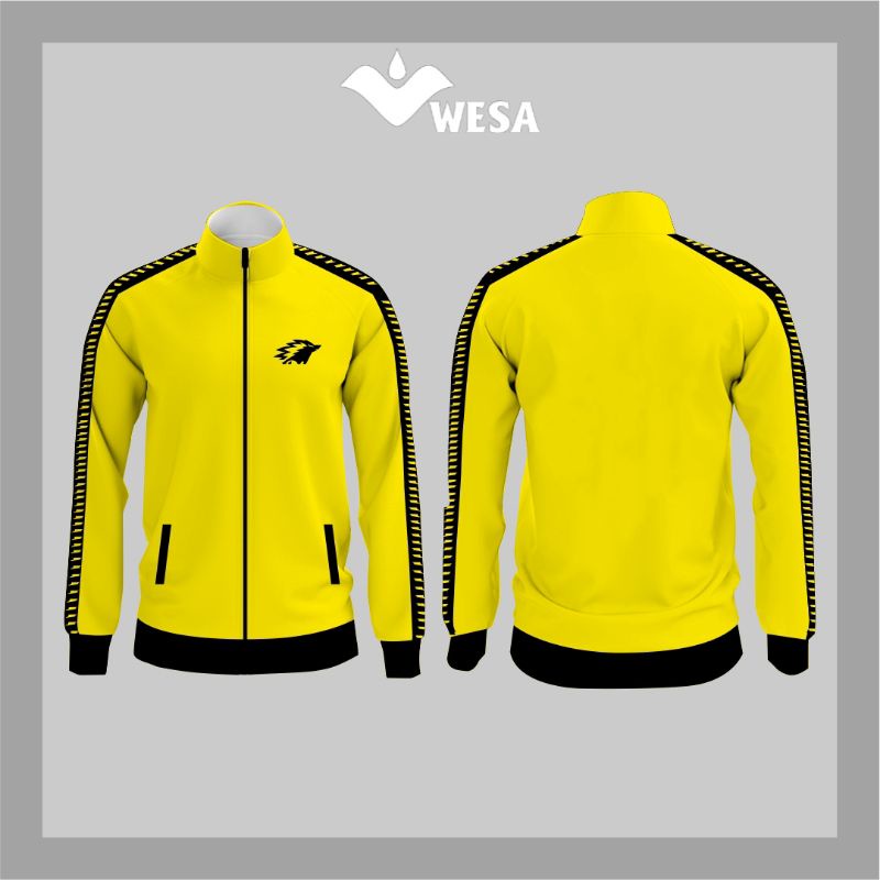 JAKET GAMING/TRACTOP/JAKET ONIC ESPORT YELLOW