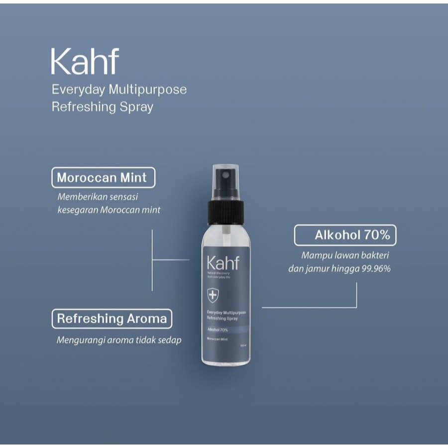 ★ BB ★ Kahf Everyday Multipurpose Refreshing Spray 100ml