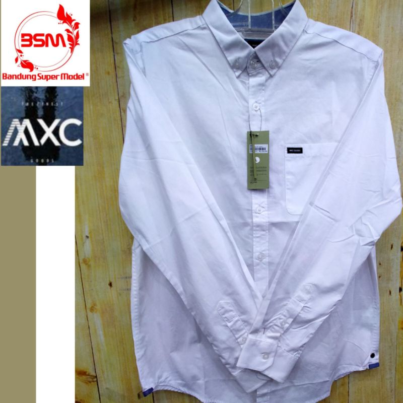 KEMEJA PUTIH PANJANG MXC