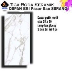 keramik dinding dapur kamar mandi 25 x 50 kw 3 yur lgs