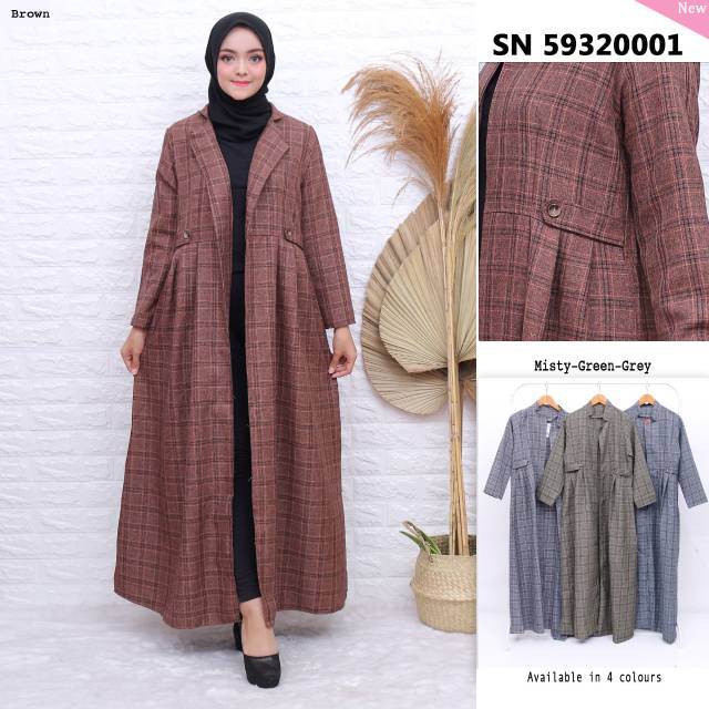 Auter panjang dengan 4 warna