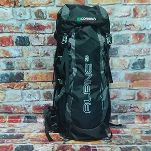 Tas Gunung / Ransel Gunung / Tas Adventure / oudor Carrier Consina Alpine (Hitam)