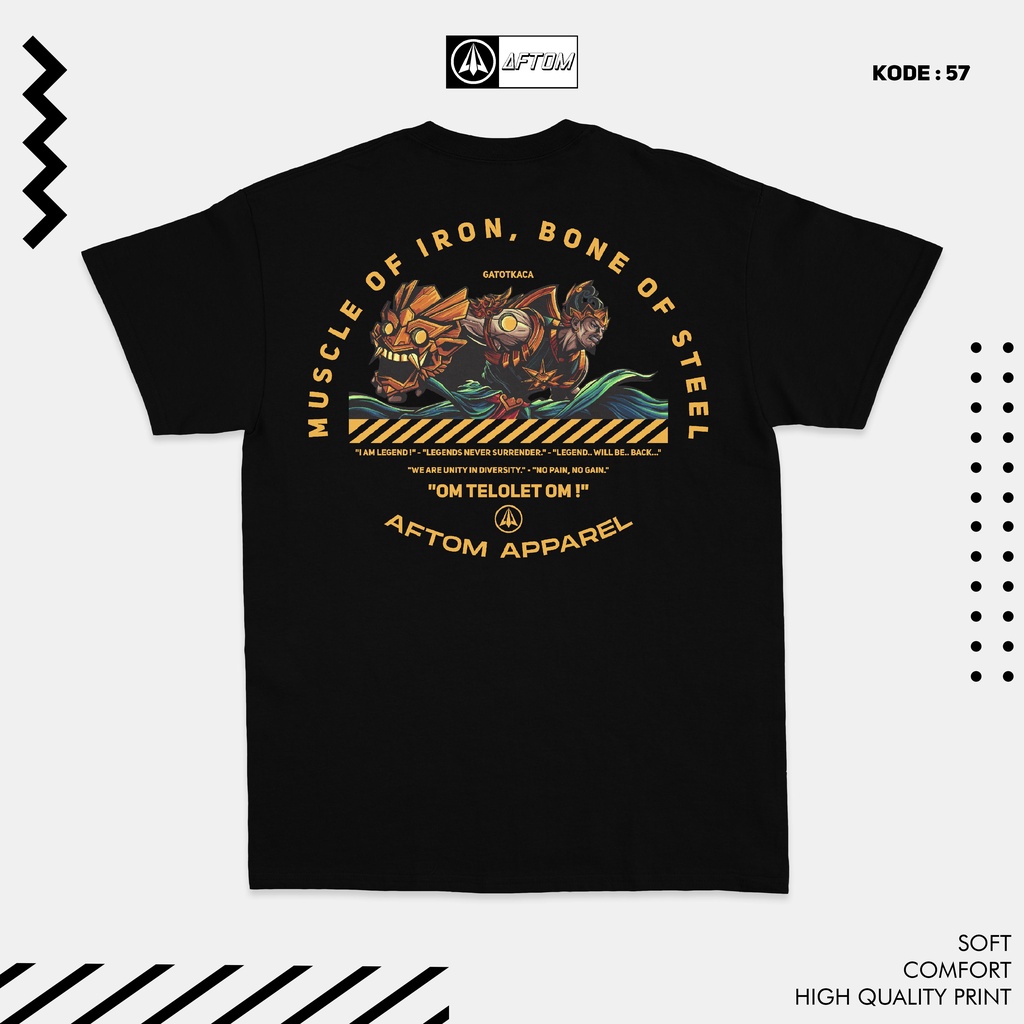 Kaos Mobile Legends ( Gatotkaca )