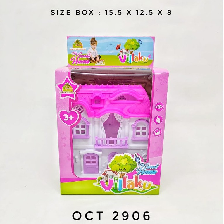 MAINAN ANAK PEREMPUAN RUMAH-RUMAHAN BONEKA VILLAKU OCT2906