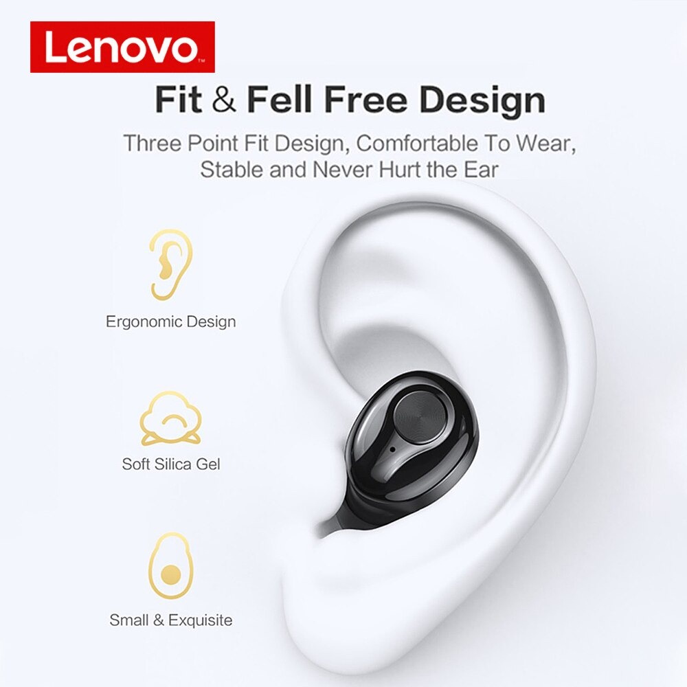 Lenovo TWS Sport Earphone True Wireless Bluetooth 5.0 HT18