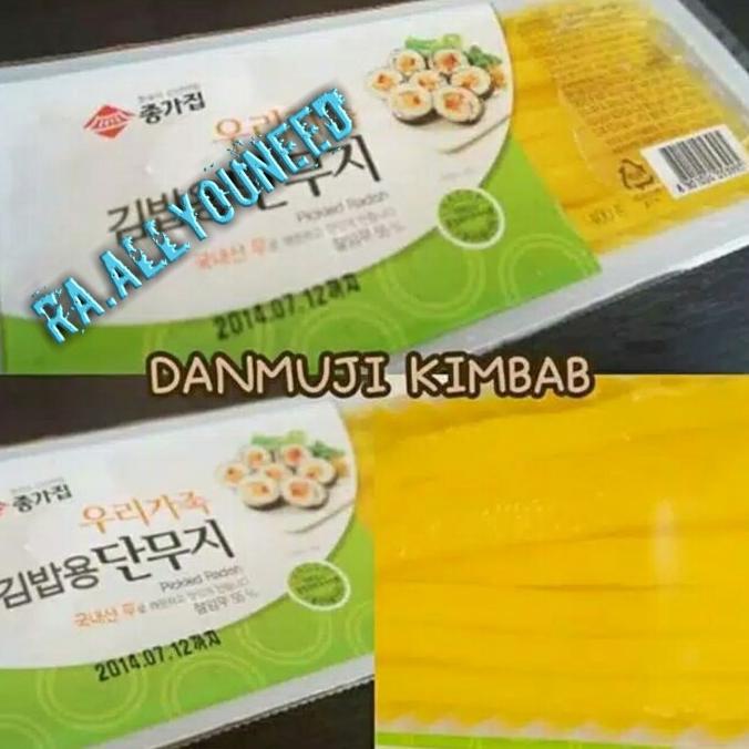 

[COD] Danmuji For Sushi Acar Lobak Untuk Isi Sushi Kimbab 400grDanmuji For S [COD]