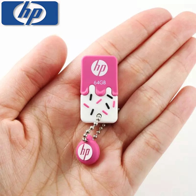 Hp USB 2.0 Flash Drive 128GB 64GB 32GB Bentuk Kartun