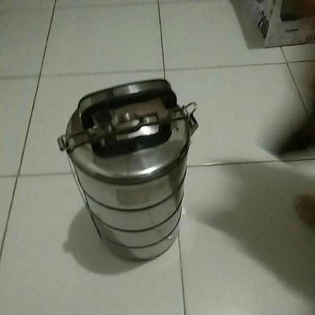 Rantang Stainless 4 Susun - Rantang Makanan Catering