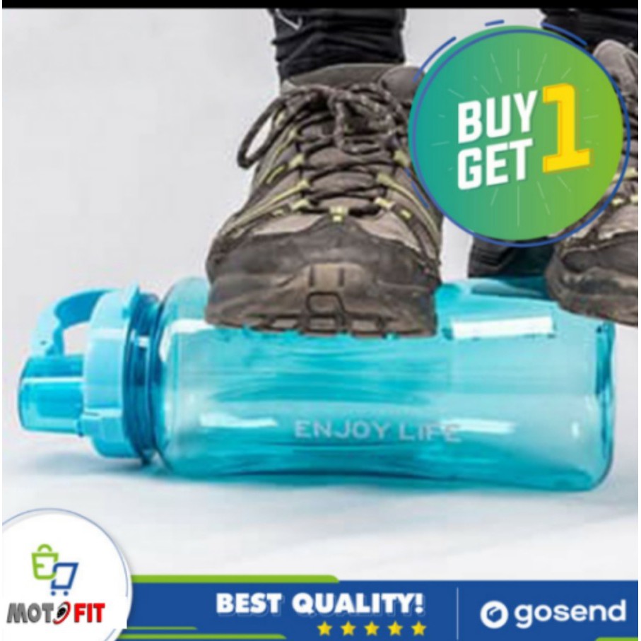 paket 2 pcs Botol Minum Outdoor BUY 1 GET 1 Durable Tahan Banting