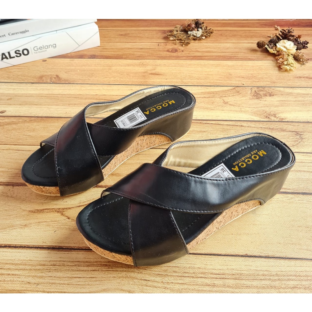 ABBUSHOES  Af 24 Wedges Wanita - Silang