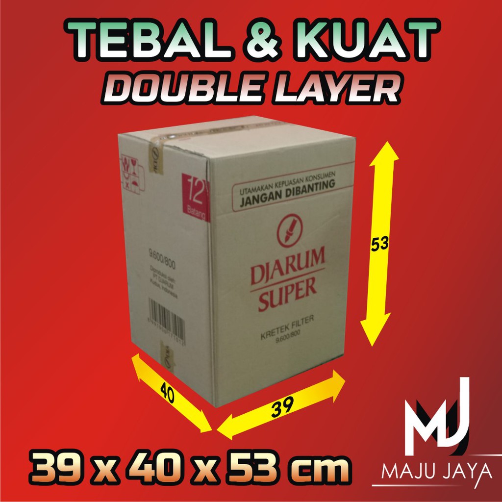 Jual Kardus Dus Kotak Packaging Packing Paking Penyimpanan Bekas Rokok