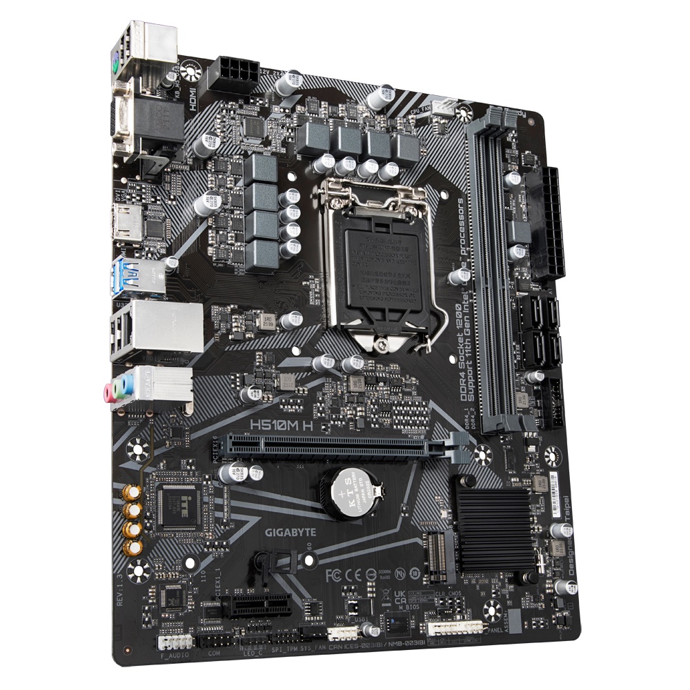 MOTHERBOARD GIGABYTE GA-H510M-H INTEL SOKET LGA 1200