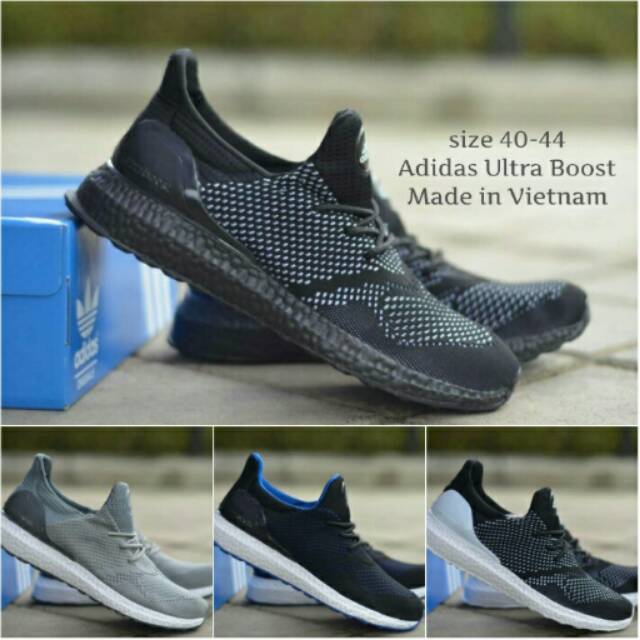 Adidas Ultra Boost
Made in Vietnam Sepatu Sport Olahraga Pria Galeri Intan