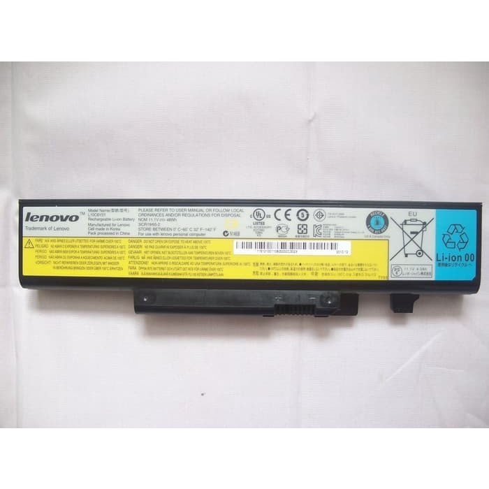 Baterai Original Lenovo Y470 Y570 L10P6F01 L10S6F01 Y471