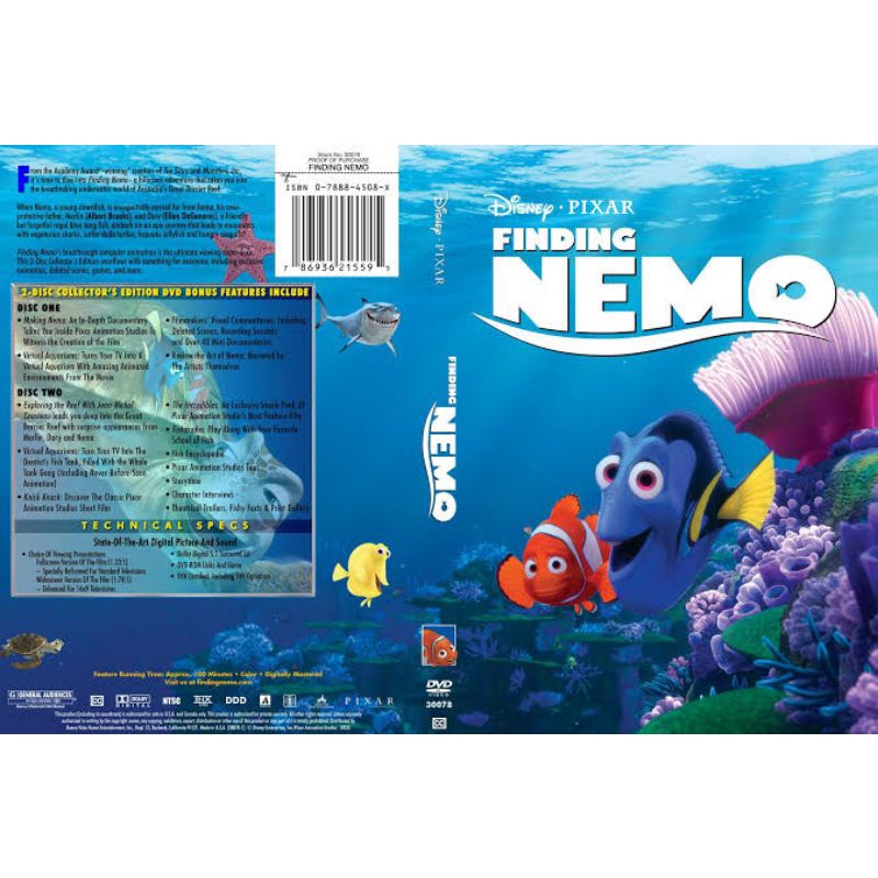 Dvd Finding Nemo (2003)
