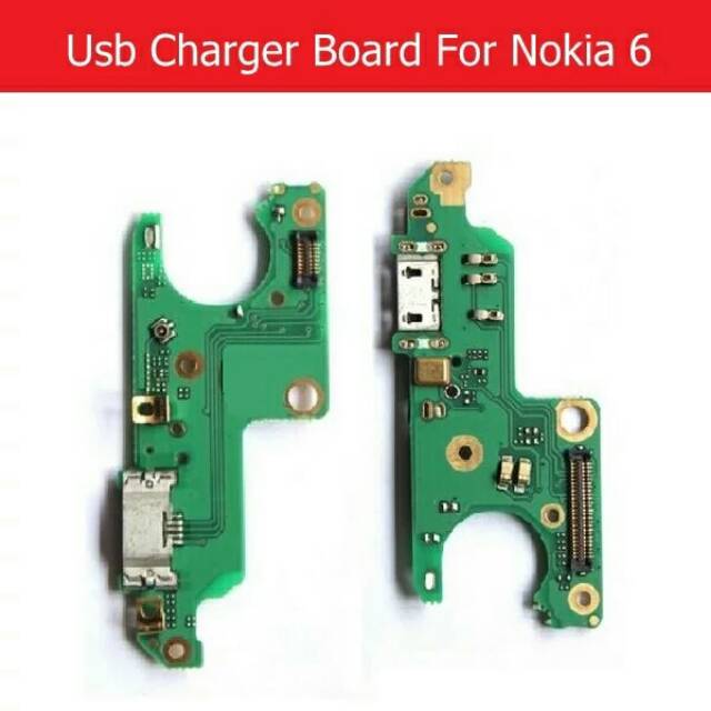 Flexsible Fleksibel Papan Board Usb Pcb Conector Konektor Charger Cas Nokia 6