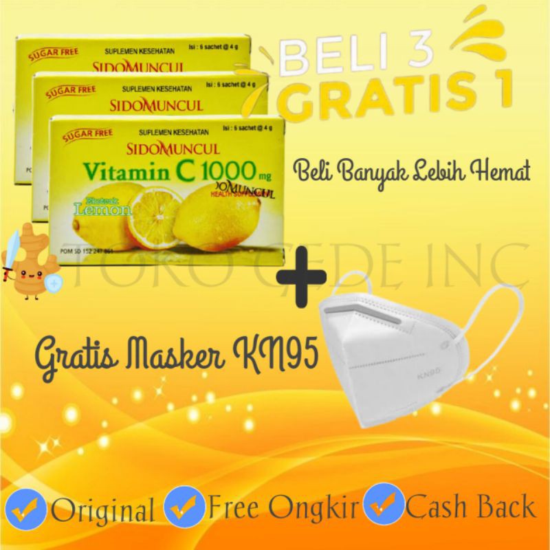 Beli Sidomuncul Vitamin C 1000 Mg Sidomuncul Vit C 1000 Sidomucul C 1000 Seetracker Indonesia