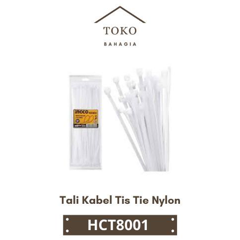 

Office & Stationery | Document Organizer | Tali Kabel Tis Tie Nylon (80Cm Putih)100-Pcs Cable Ties Ingco Hct8001 | Best Seller