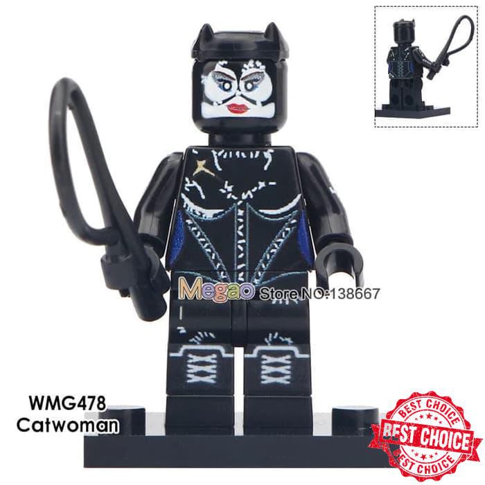 Terbaru Minifigure Catwoman 8120 Mister Terrific Deadshot Taskmaster punisher