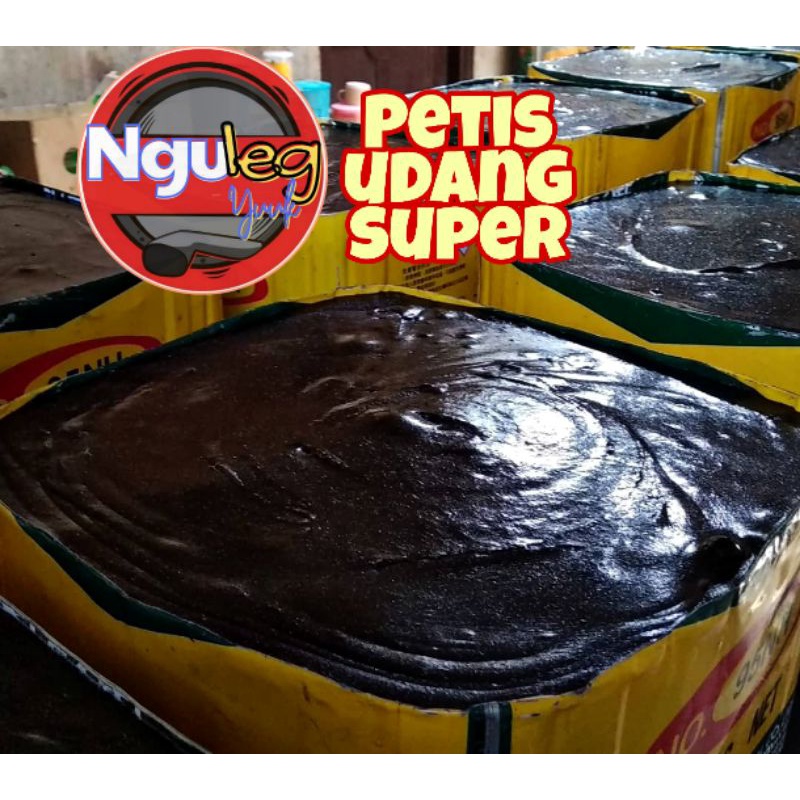 

(12kg) Petis udang super khas gresik jatim perkaleng | shrimp pasta | petis rujak lontong kemasan blek