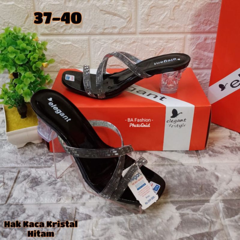 NEW WEDGES HAK.KACA ELEGANT