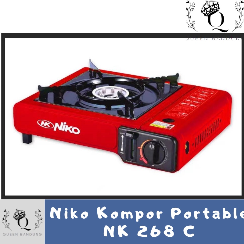 Niko Kompor Portable NK 268 Color Kompor Picnic