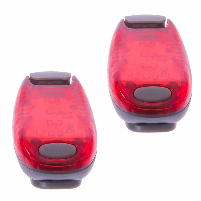 Lampu Sepeda Clip On Multifungsi 1PCS - Red