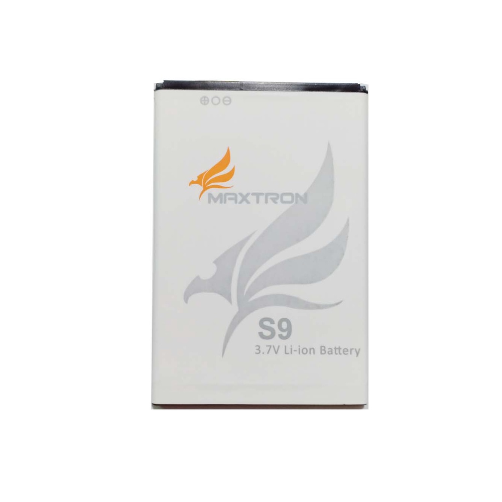 Baterai Handphone Maxtron S9 Panjang 8.8 Cm Lebar 6 Cm Double Power - Batre HP Maxtron S9 Battery