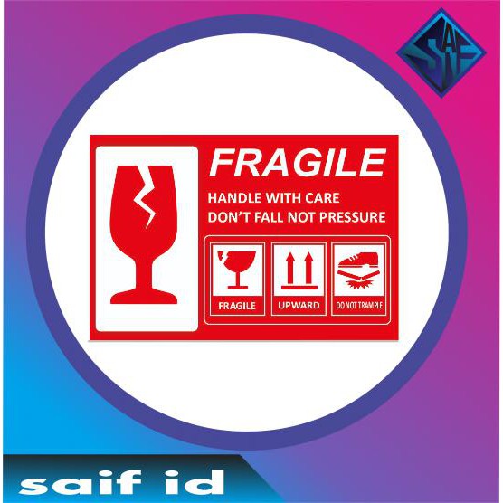 

STIKER FRAGILE PECAH BELAH UNIK LUCU