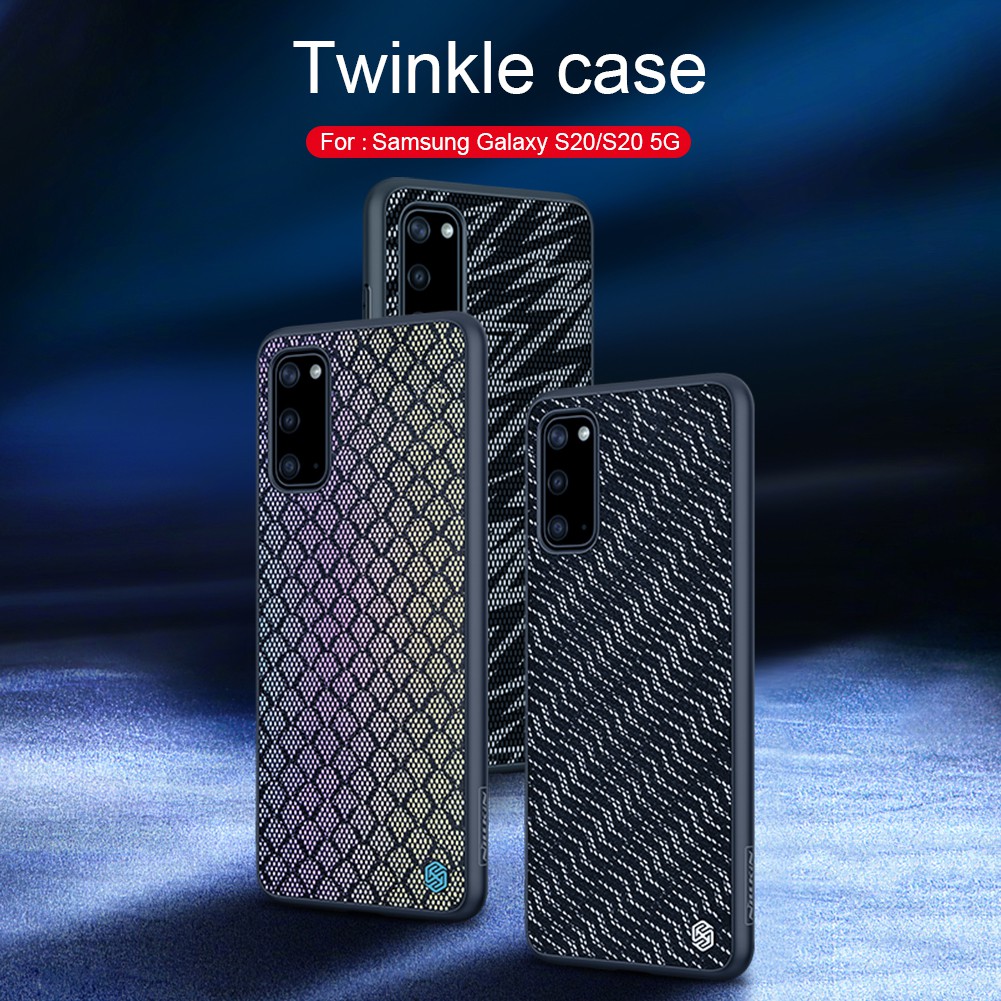 Case SAMSUNG Galaxy S20 5G NILLKIN Gradient Twinkle Hardcase