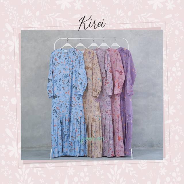 KIREI DRESS by GRENISM / GAMIS MOTIF / GAMIS CANTIK