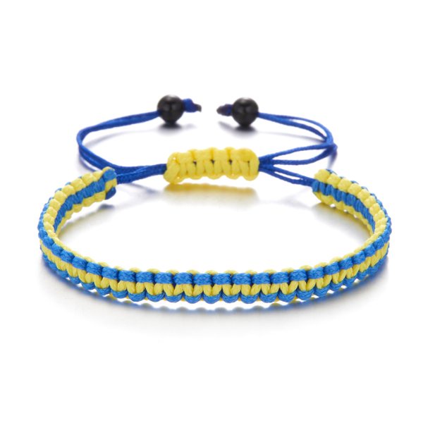 Perhiasan Gelang Tangan Desain Bunga Matahari Gaya Ukrainian Untuk Pria Dan Wanita