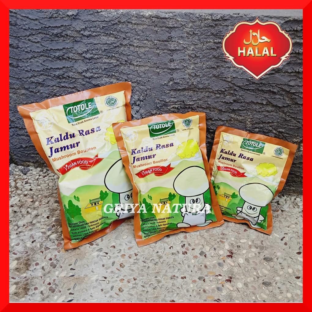 Totole Kaldu Jamur 400 gr 200 gr 80 gr Halal MUI Vegan ...